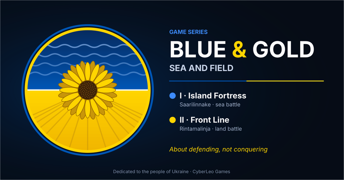 Blue & Gold: Sea and Field – Island Fortress and Front Line